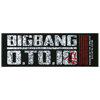 【海外直采】BIGBANG 10 日本演唱会 0.TO.10 限定周边 毛巾