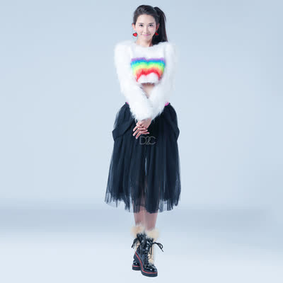 我的新衣 萌宠主题 《小马宝莉》系列  彩虹纯白马海毛衣