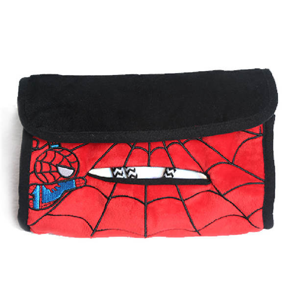 Marvel漫威 卡哇伊系列蜘蛛侠车用遮阳板纸巾包