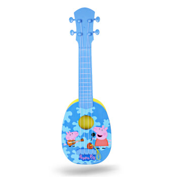 贝芬乐 buddyfu小猪佩奇玩具尤克里里佩奇的吉他99041A蓝
