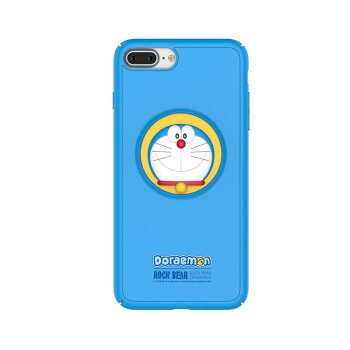 【动漫城】哆啦A梦 立体形象手机壳 蓝色    iphone7 plus