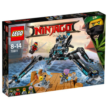 乐高(LEGO)积木 幻影忍者Ninjago水忍者的水上战斗机甲8-14岁 70611 儿童玩具 男孩女孩生日礼物