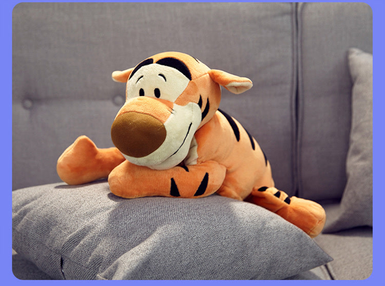 zoobies迪士尼玩具 抱枕空调毯绒毯三合一dy103 跳跳虎毛绒玩具