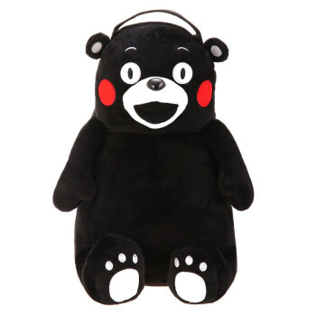 酷MA萌 KUMAMON 日本熊本熊双肩包 毛绒玩具 背包 新年 礼物