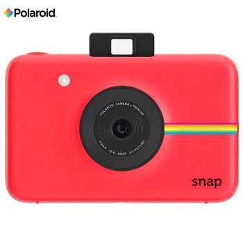 宝丽来（Polaroid）SNAP 拍立得相机 红色 即拍即得 （1000万像素 ZINK无墨打印 三种照片色彩）