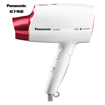 松下（Panasonic）电吹风机家用EH-ANA1家用纳米水离子快速干发恒温护发
