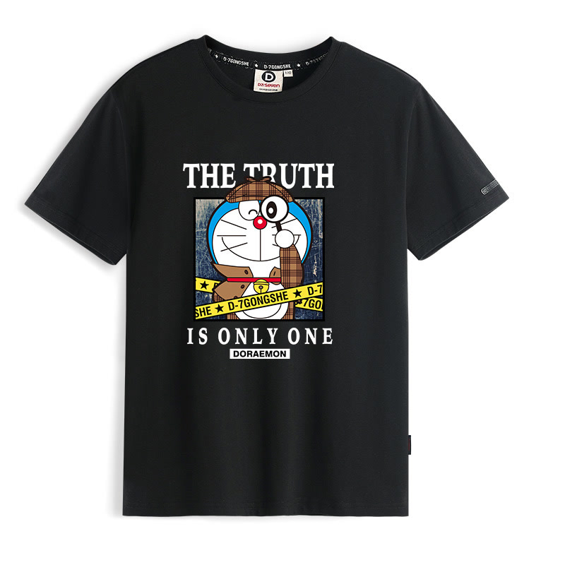 哆啦a梦短袖t恤 第七公社二次元动漫2019新品夏季