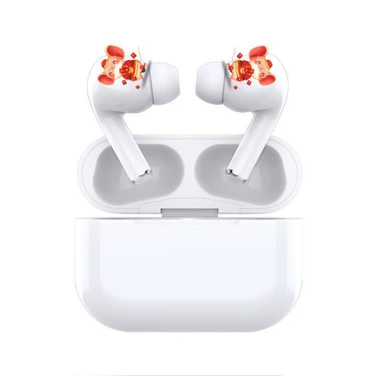 三代带仓双耳蓝牙耳机 迷你双耳入耳式充电仓苹果安卓通用