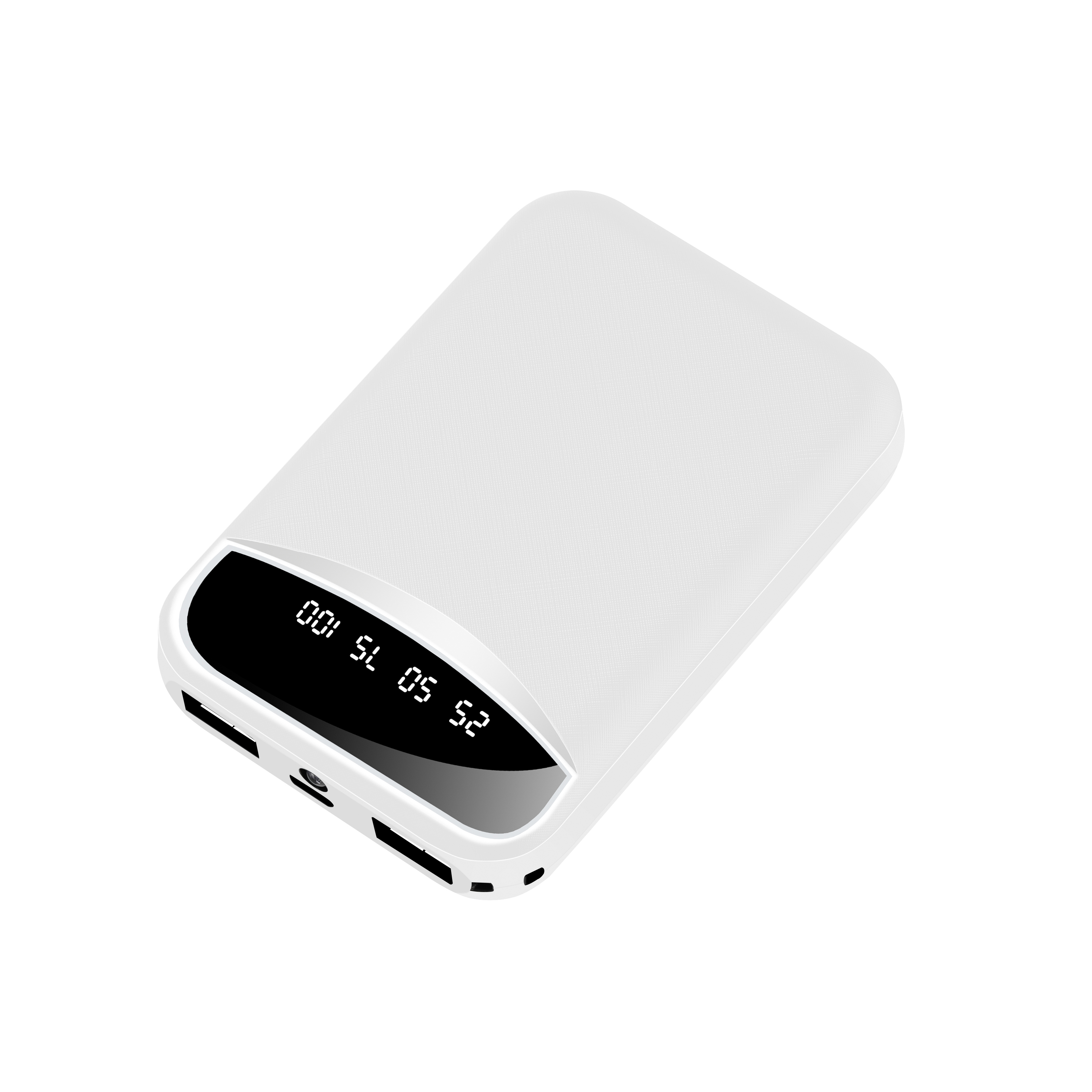 米凯士 移动电源 10000毫安 迷你卡通便携双USB 手机平板充电宝